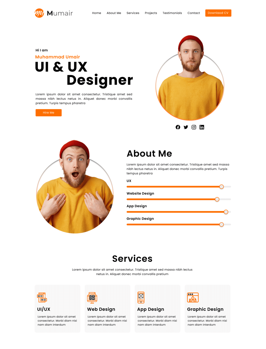 Portfolio website