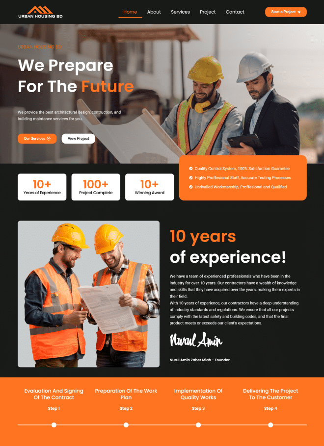 Constriction website
